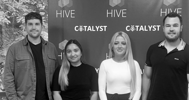 Danny Scoltock, Gareth Colston, Jaimee Coombes, Jade Miave Catalyst